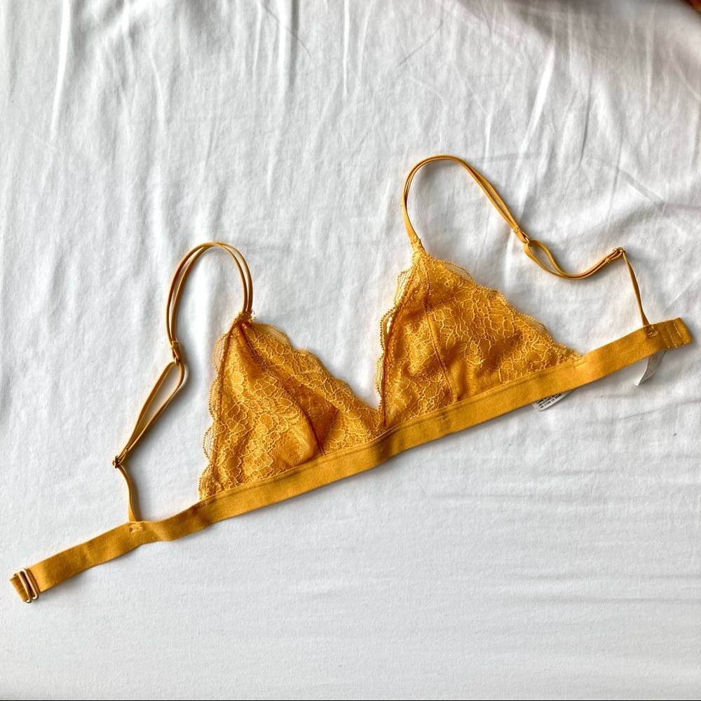 Madewell Lace Liana Triangle Bralette